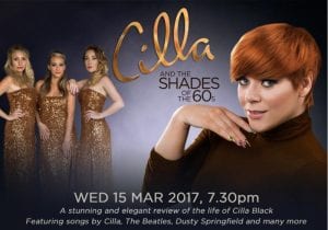 Cilla and the Shades of the 60's poster