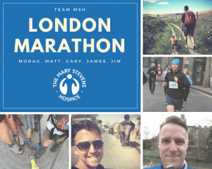 London Marathon 2017 Team MSH