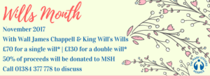Wills Month 2017 banner