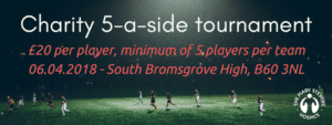 5-a-side tournament 2018 banner