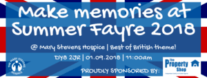 Summer Fayre banner 2018