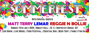 SummerFest 2018 banner