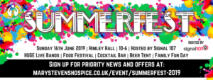 SummerFest 2019 banner
