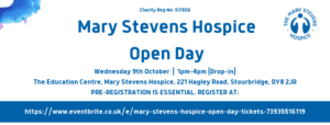 Open Day Event Banner